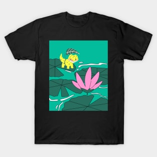 Little salamander of the lotus pond T-Shirt